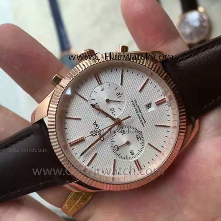 Omega Constellation Rose Gold Chronograph Mens Watch Copy